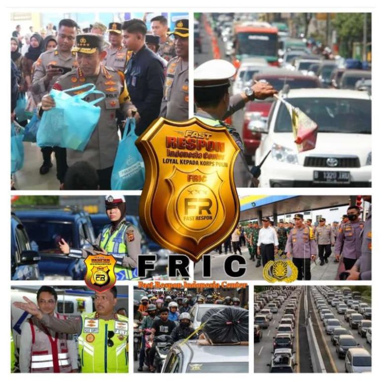 Fast Respon Indonesia Center : Polri Selalu Hadir Tanpa Lelah Menjaga Kenyamanan dan Keselamatan Mudik Lebaran “Kalian Pahlawan Rakyat”
