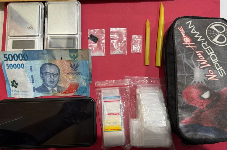 Residivis Pengedar Sabu Dibekuk Satresnarkoba Polrestabes Surabaya 