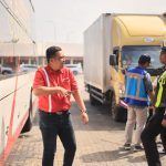 Pastikan Keselamatan Pemudik, Rampcheck Bus Dilakukan di Rest Area 726 B Wringinanom