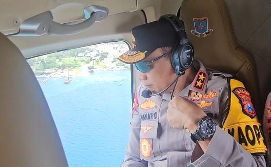 KRYD : Kapolda Jatim Laksanakan Patroli Udara Pastikan Arus Balik Lebaran 2026 Tetap Aman dan Kondusif*