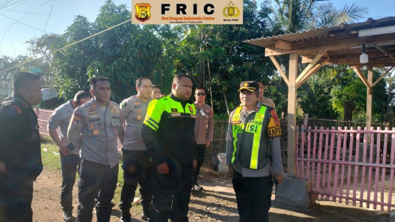 Wakapolda Jabar Monitoring Pos Pam Sewoharjo, Situasi Aman dan Kondusif