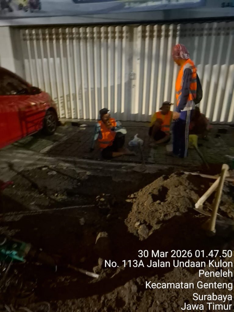 Aksi Dugaan Pencurian Kabel Telkom Marak di Surabaya, Publik Pertanyakan Peran Aparat