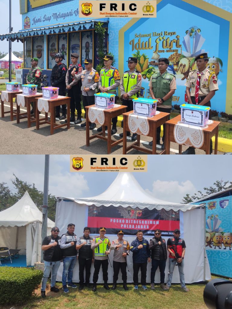 Kapolda Jabar Tinjau Pos Pengamanan dan Pelayanan di Rest Area Km 130 A Tol Cipali