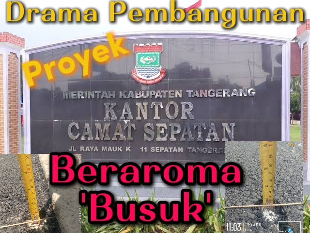 Miris!! Ditengah Banyaknya Sorotan Publik, Hotmix Kecamatan Sepatan Kini Justru Tambah Deretan List Proyek PL ‘BERMASALAH’?