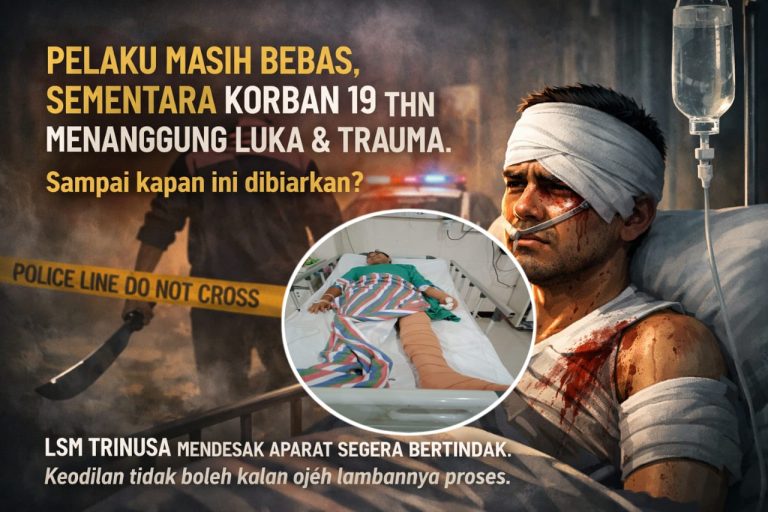 KASUS PEMBACOKAN 27 JANUARI 2026 BELUM TUNTAS, LSM TRINUSA DESAK POLSEK PURWOSARI BERTINDAK TEGAS