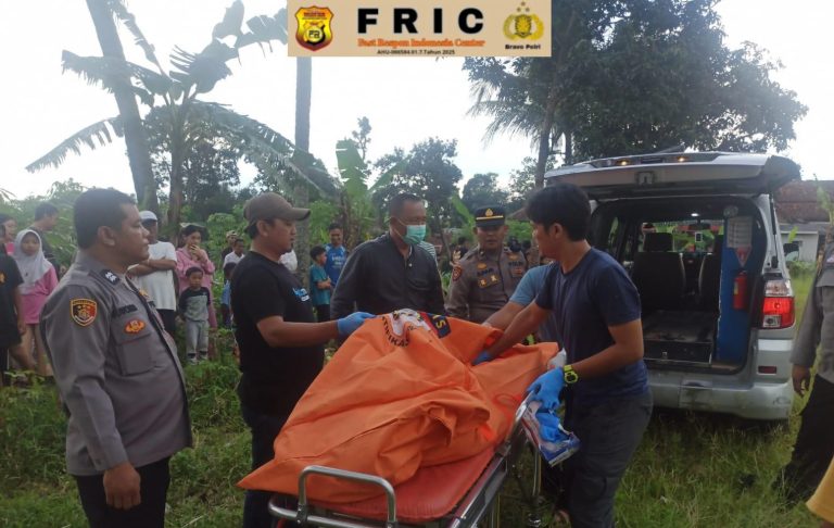 Mayat Pria Ditemukan di Sungai Kering Karangpawitan, Polisi lakukan oleh TKP