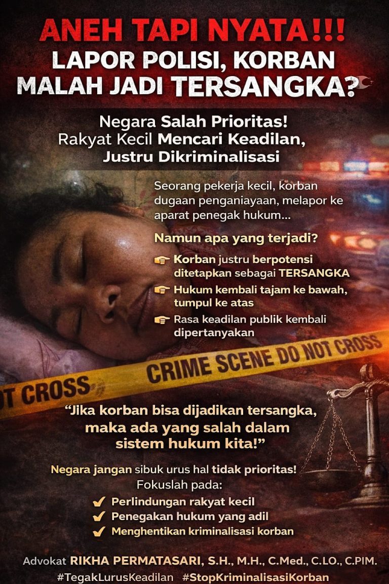 Negara Salah Prioritas: Rakyat Kecil Dikorbankan, Seragam Advokat Dipikirkan!