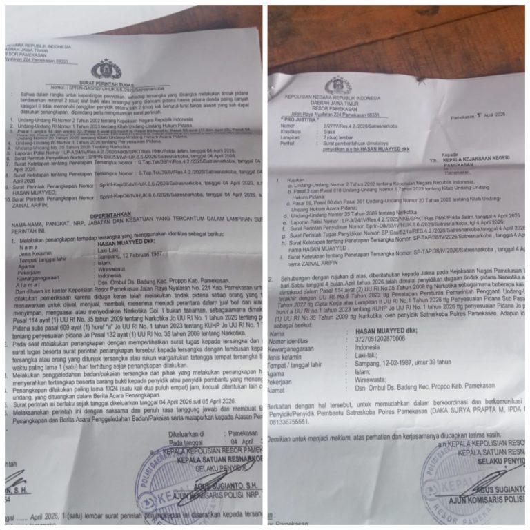 Dugaan Intimidasi dan Maladministrasi Hantui Satresnarkoba Polres Pamekasan