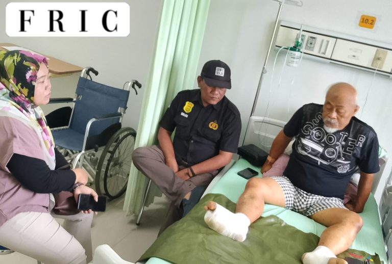 Solidaritas Menguat, Jajaran FRIC Jenguk Anggota Sakit di Pangandaran, Ketum Titip Doa dan Ajak Seluruh Jajaran Berdoa