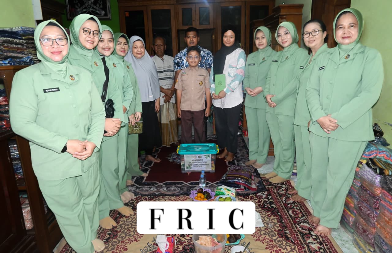 Dalam Rangka HUT Ke-80 2026, Persit KCK Koorcabrem 063 PD III/Slw Gelar Anjangsana