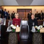 TRH Princesses Lalla Khadija, Lalla Meryem, & Lalla Hasnaa, Joined by Brigitte Macron, Attend Opening Show of Rabat Royal Theater