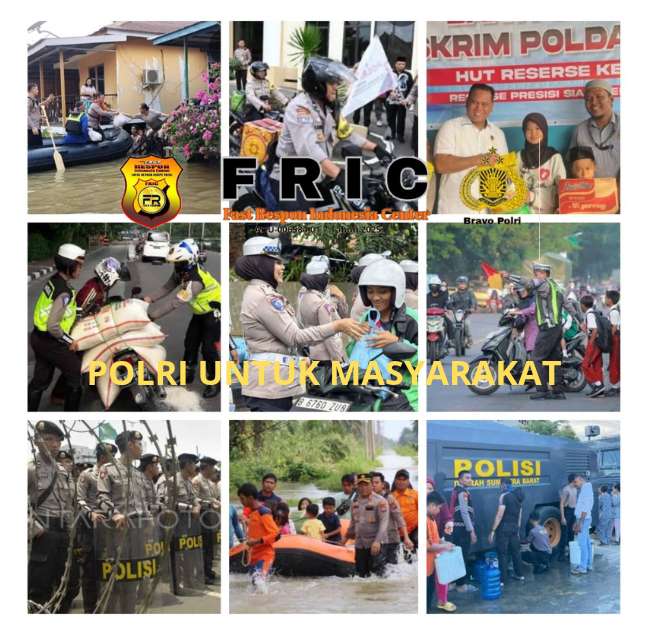 Ditengah Terpaan Badai Hujatan Polri Semakin Tunjukkan Kinerja Terbaik Yang Humanis Masyarakat Diharapkan Bijak.