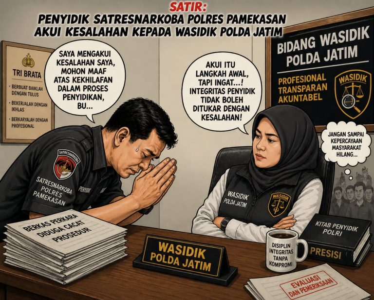 Salah Pasal Diakui, Surat Penerima Misterius Terungkap, Dugaan Maladministrasi Polres Pamekasan Meledak