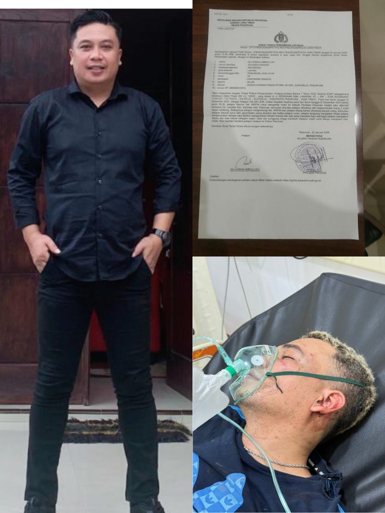 Kinerja Satreskrim Polres Pasuruan Dipertanyakan, Kasus Pengeroyokan Mengendap, Kasat Reskrim Pilih Bungkam!