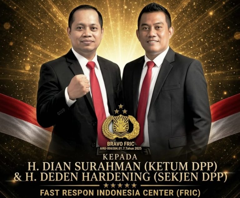 Ucapan Hangat Penuh Makna, Ketum dan Sekjen FRIC Doakan Kapolri Tetap Jadi Inspirasi Pengabdian Bangsa