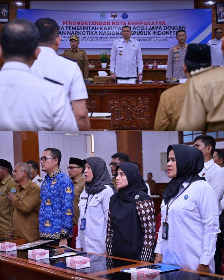 Aceh Jaya Siapkan Lahan 1,5 Hektare untuk BNN, Dukung Pembentukan ULT P4GN