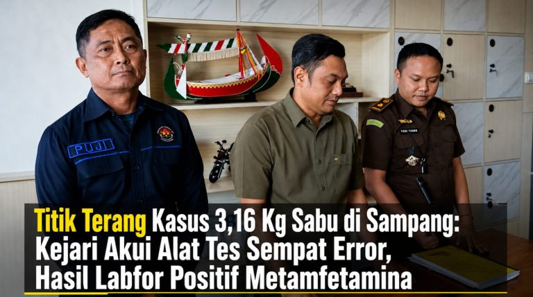 Titik Terang Kasus 3,16 Kg Sabu di Sampang: Kejari Akui Alat Tes Sempat Error, Hasil Labfor Positif Metamfetamina