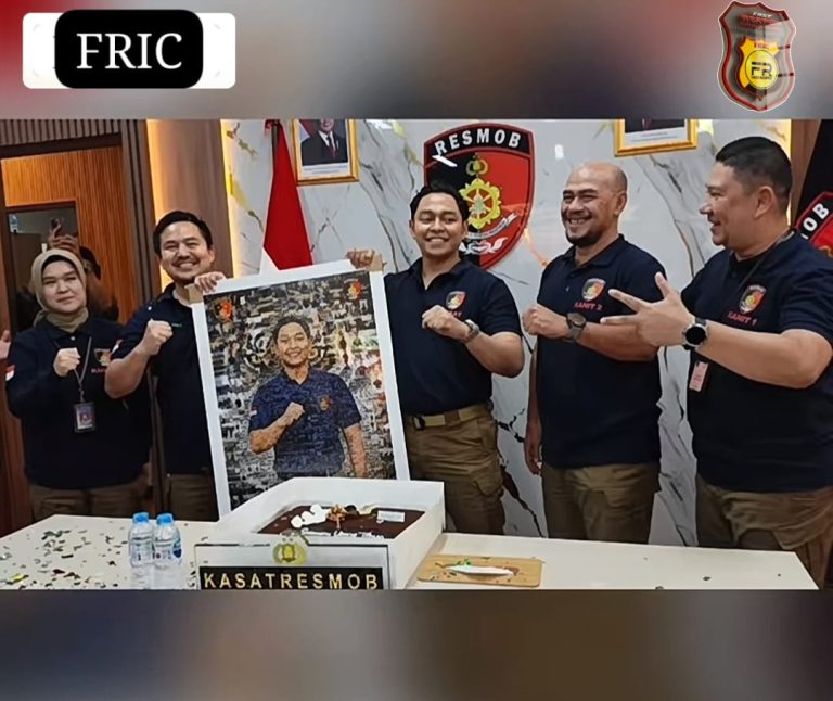 Ketua Umum FRIC H. Dian Surahman Sampaikan Ucapan Selamat Ulang Tahun ke-44 untuk Kombes Pol Arsya Khadafi, Kasat Resmob Bareskrim Polri