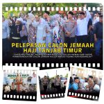 Kapolres Tanjabtim Bersama Forkopimda Lepas Keberangkatan Jemaah Haji Tanjabtim