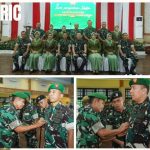 Danrem 042/Gapu Tekankan Profesionalisme Saat Pimpin Penyerahan Jabatan Kasrem dan Sertijab Kasipers
