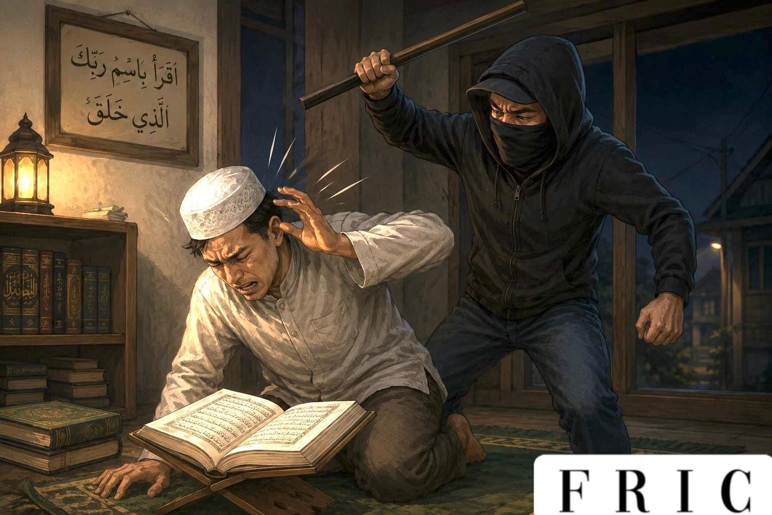 Sadis, Sachroni Dihantam Palu Saat Khusyuk Dengar Pengajian