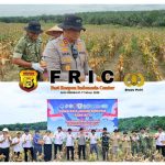 Kapolres Muaro Jambi Turut Serta Panen Jagung Serentak Kuartal II Dukung Asta Cita Presiden RI Ketahanan Pangan