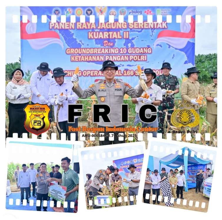 Polda Jambi Gelar Panen Raya Jagung Serentak Kuartal II 2026, Dukung Program Ketahanan Pangan Nasional