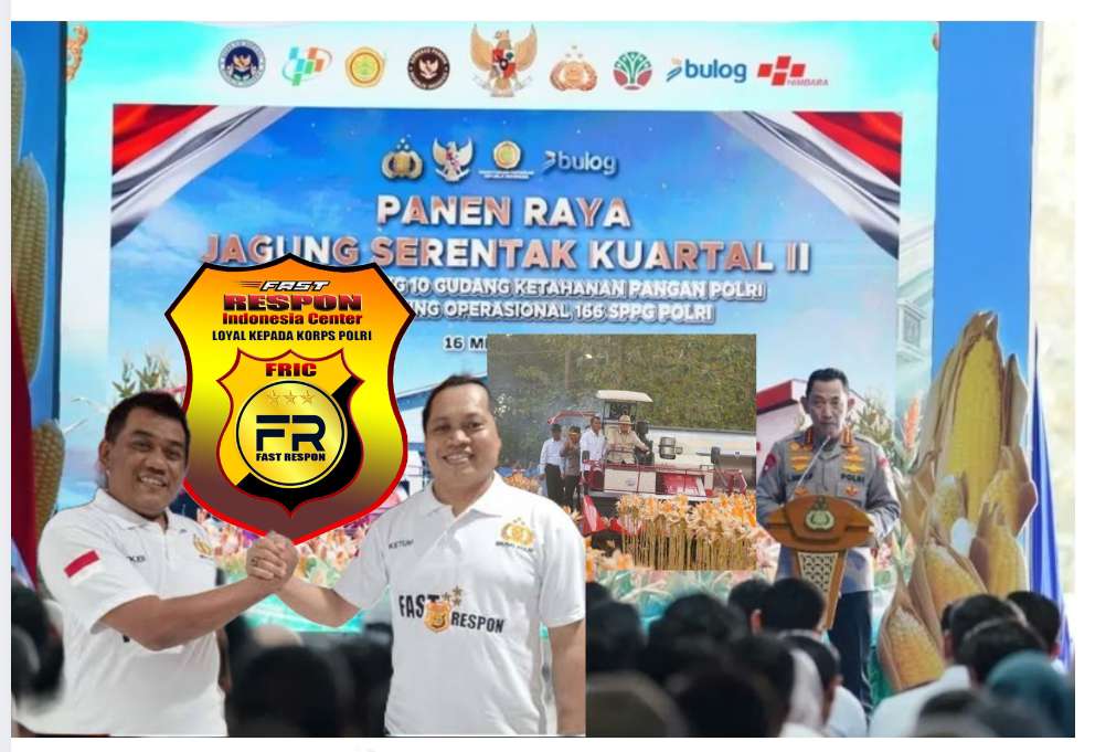 FRIC Mendukung Penuh Program Ketahanan Pangan , Apresiasi Polri Dalam Laksanakan Program Asta Cita