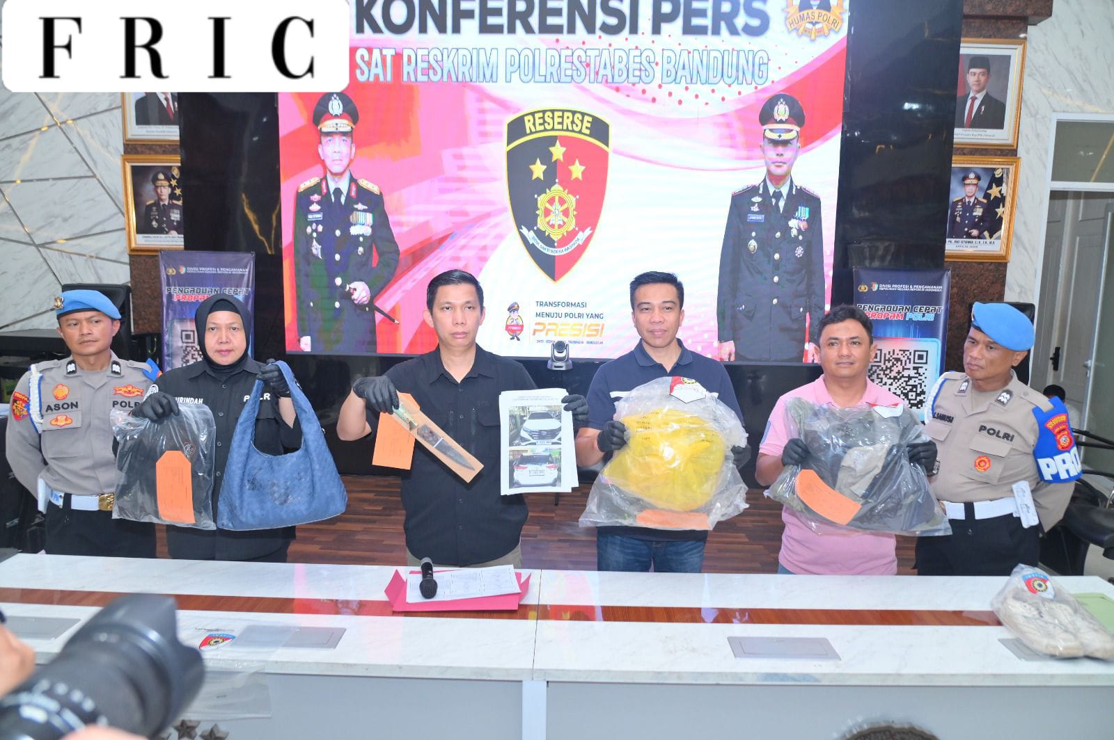 Polisi Amankan Pelaku Pembunuhan di Kota Bandung