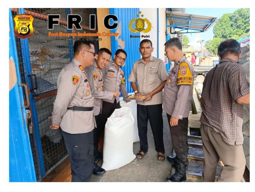 Nyata Bermanfaat Program Ketahanan Pangan, Polsek Mestong Dampingi 3 Desa Kirim Hasil Panen Jagung Ke Bulog 