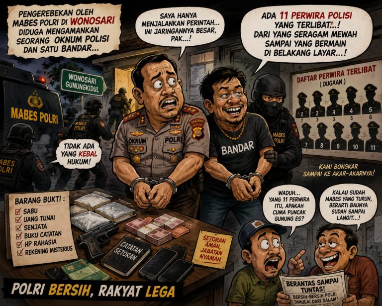 Dugaan Penggerebekan di Wonosari Seret Nama Oknum dan Isu Keterlibatan Sejumlah Aparat, Publik Desak Transparansi