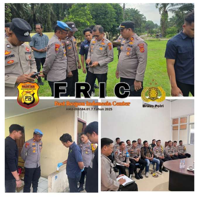 Komitmen Bebas Dari Narkoba dan Judol, Polres Muaro Jambi Laksanakan Sidak Gaktiblin Para Personel