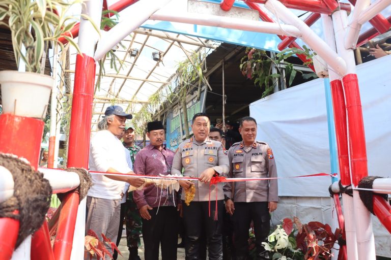 Polres Batu Rampungkan Jembatan Merah Putih Presisi, Akses Warga Kini Lebih Aman