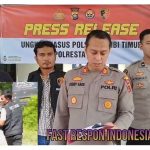 Anak Durhaka , Tega Bunuh Ibu Kandung Sendiri Gunakan Pompa Air , Pelaku Berhasil Di Tangkap Polsek Jambi Timur 