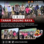 Tanam Jagung Raya 40 Hektare di Pidie, Polda Aceh dan Petani Muda Perkuat Ketahanan Pangan Nasional ‎