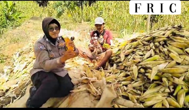 Dekat di Hati Petani, Polres Kuningan Pasang Badan Kawal Swasembada Pangan