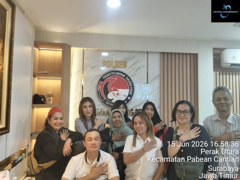 Srikandi Nusantara Mandiri Silaturahmi ke Satresnarkoba Polres Pelabuhan Tanjung Perak, Perkuat Kolaborasi Peringatan HANI 2026