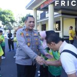 AKBP Aryo Dwi Wibowo Berangkatkan Atlet Karate Bondowoso, Targetkan Hasil Terbaik