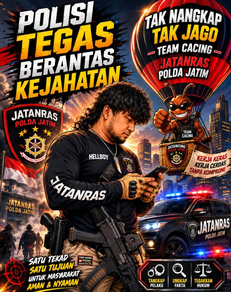 Dihujat, Dicaci, Bahkan Tak Jarang Difitnah, Aipda Sigit “Hellboy” Tetap Berdiri di Garda Depan: “Biarkan Kami Dihantam, Asal Rakyat Tetap Aman”