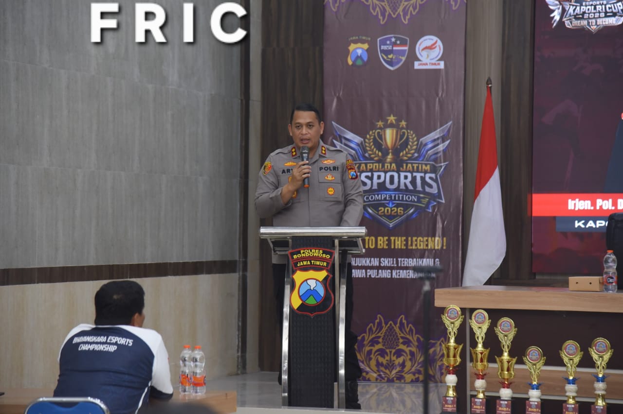 Semarak Hari Bhayangkara Ke-80, Kapolres Bondowoso Gelar Bhayangkara Esport Championship dan Cetak Talenta Gamer Berprestasi