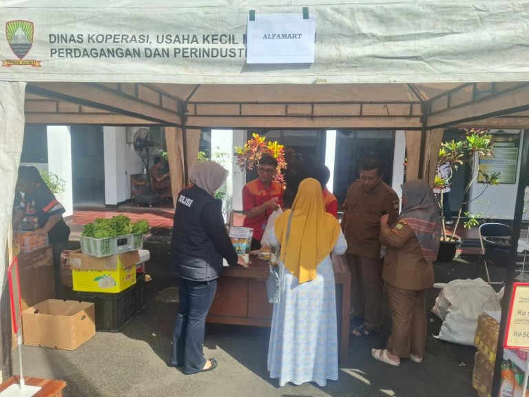 Sat Reskrim Polres Sumedang Gandeng Disperindag Siapkan Bazar Pangan Murah, Wujud Nyata Kepedulian Polri untuk Masyarakat