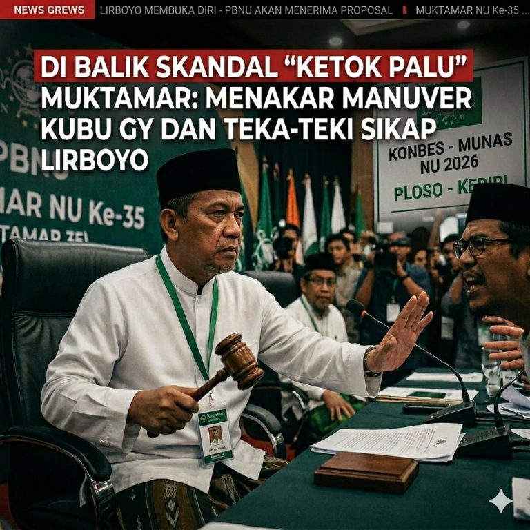 Di Balik Skandal “Ketok Palu” Muktamar: Menakar Manuver Kubu GY dan Teka-Teki Sikap Lirboyo