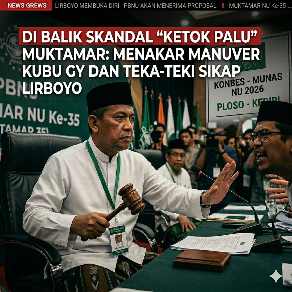 Di Balik Skandal “Ketok Palu” Muktamar: Menakar Manuver Kubu GY dan Teka-Teki Sikap Lirboyo