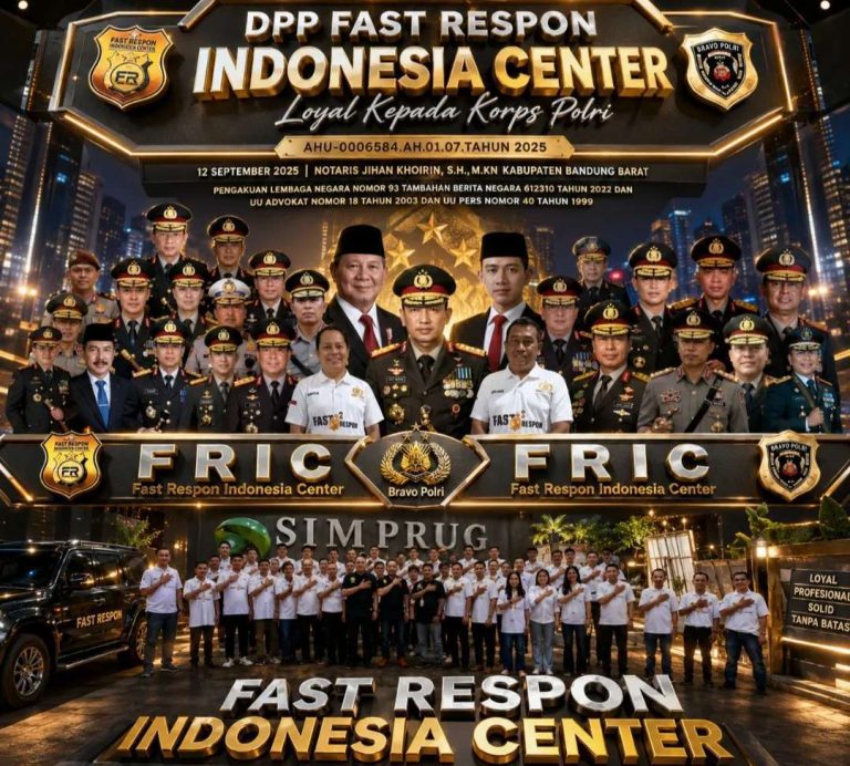 FRIC Siap Dongkrak Kepercayaan Masyarakat Terhadap Polri Melalui Publikasi