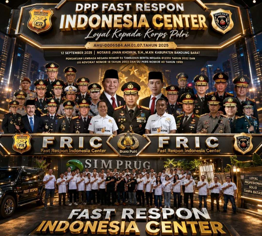 FRIC Siap Dongkrak Kepercayaan Masyarakat Terhadap Polri Melalui Publikasi
