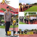 KAPOLRES TANJAB TIMUR PIMPIN APEL PAGI, TEKANKAN DISIPLIN DAN PENINGKATAN KINERJA PERSONEL