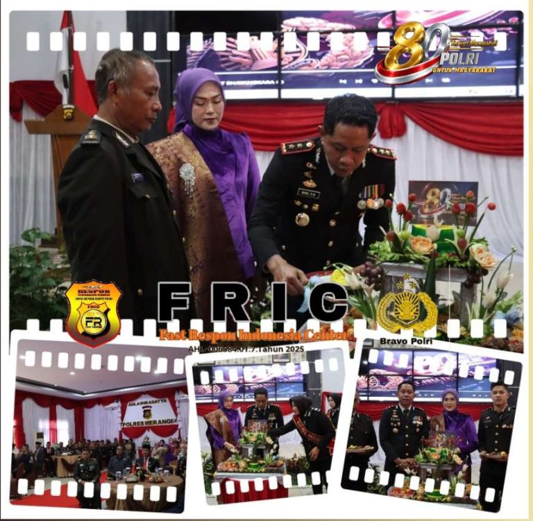 POLRES MERANGIN GELAR SYUKURAN HARI BHAYANGKARA KE-80, PERKUAT SINERGI DENGAN FORKOPIMDA DAN MASYARAKAT