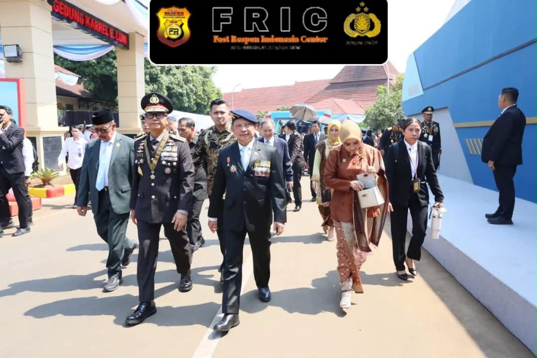 Mendagri Tito Hadiri Upacara Peringatan ke-80 Hari Bhayangkara di Bogor
