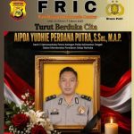 FRIC Turut Berduka Cita Gugur Saat Bertugas Putra Terbaik Bhayangkara Aipda Yudhie Perdana Putra Kanit 3 Satnarkoba Polres Katingan