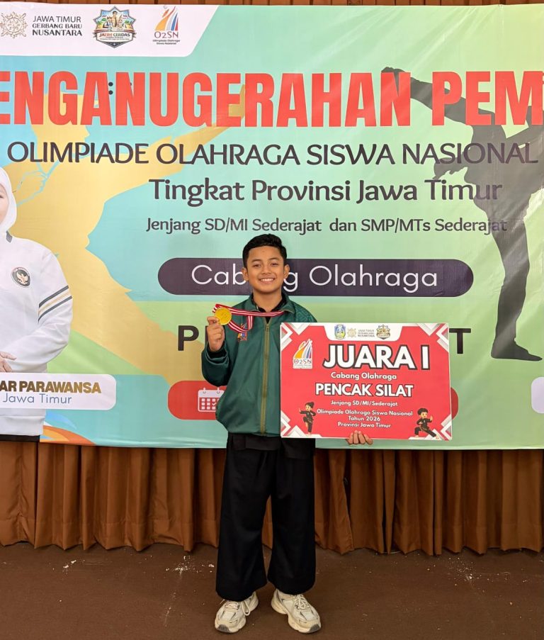 Kenzie Juara I O2SN Jatim, Melaju ke Nasional